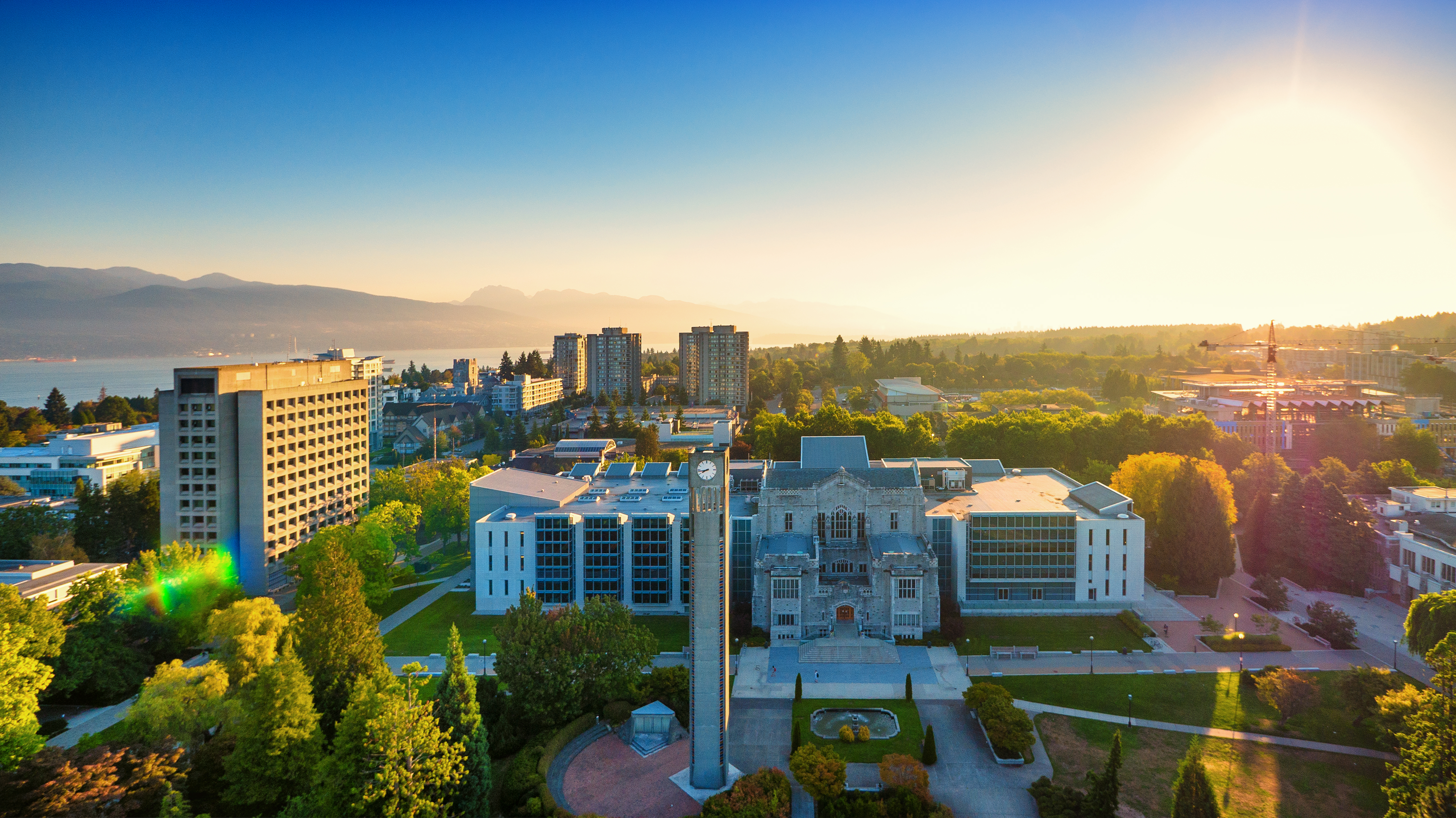 UBC aerial