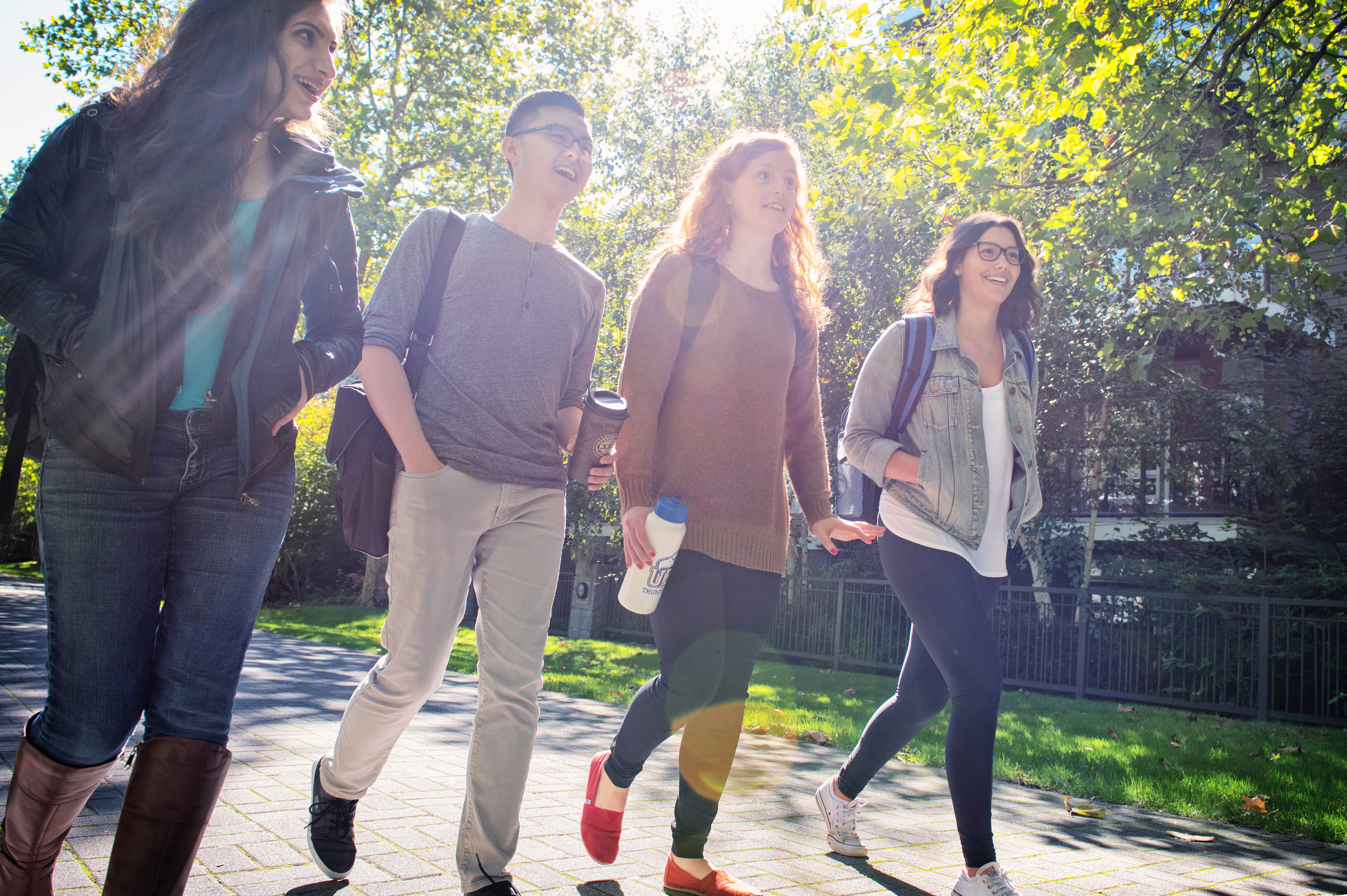 people walking